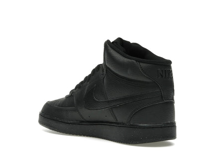 Nike Court Vision Mid Next Nature Triple Black