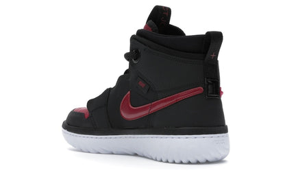 Jordan 1 High React Black Noble Red