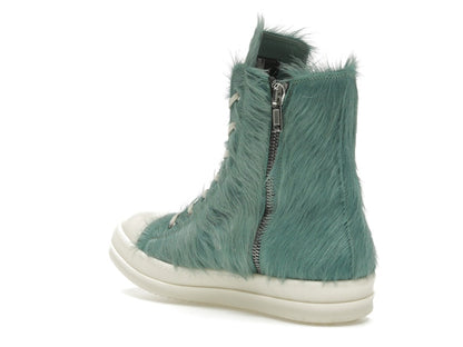 Rick Owens Strobe High Pony Hair Aqua