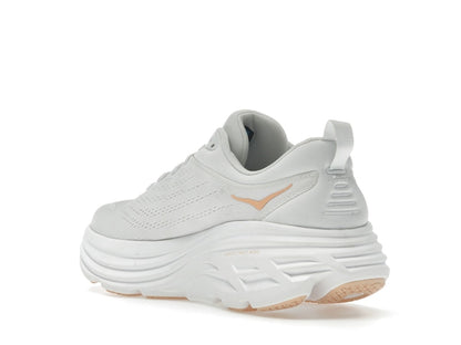 Hoka One One Bondi 8 White Cantaloupe (Women's)