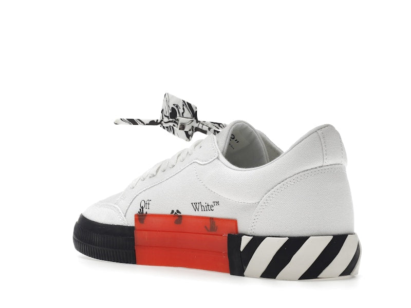OFF-WHITE Vulcanized Low Canvas White Black