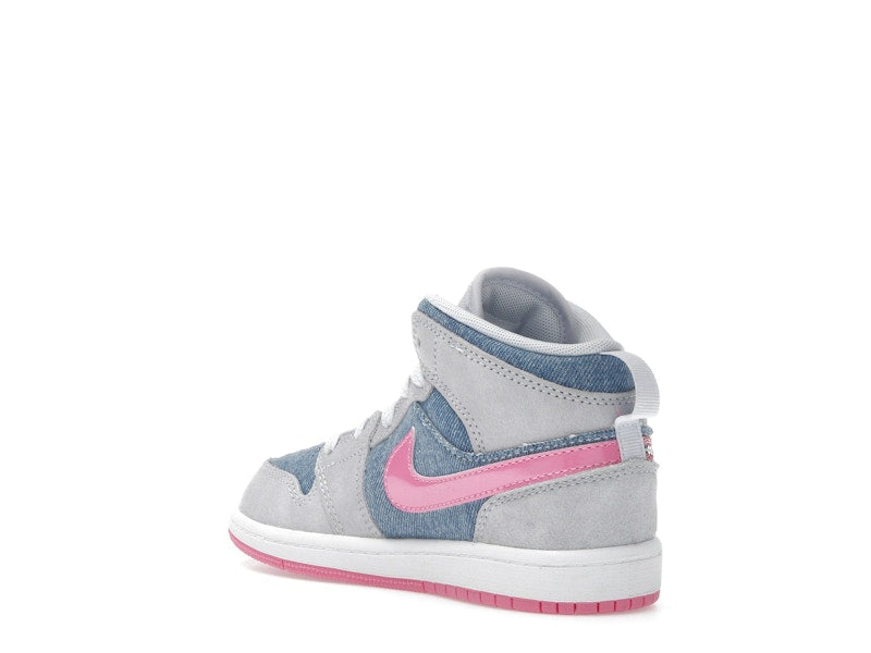Jordan 1 Mid SE Denim Sequin (PS)