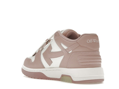 Off-White Out Of Office Calf Leather White Pink (Women's)