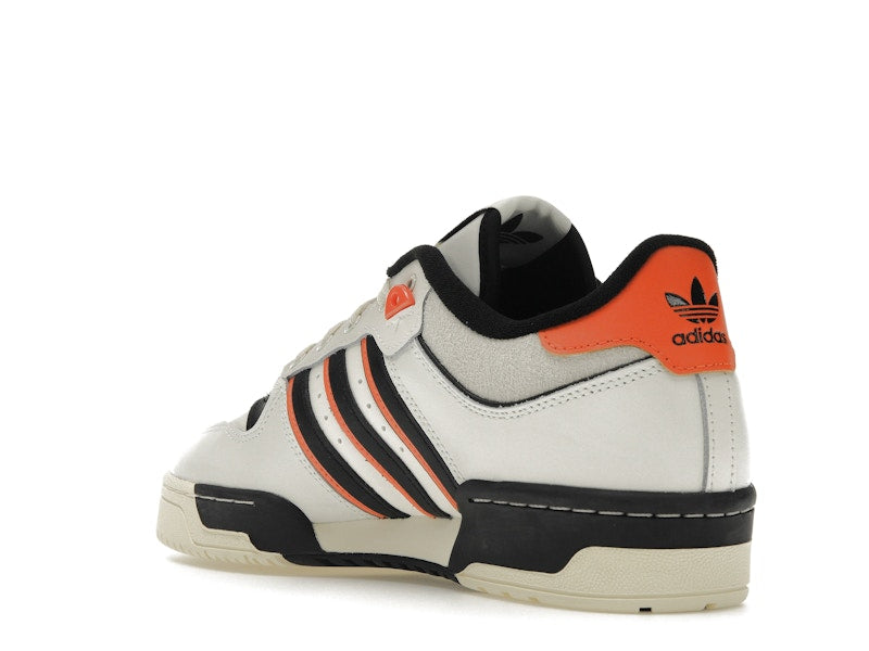 adidas Rivalry 86 Low White Black Semi Impact Orange