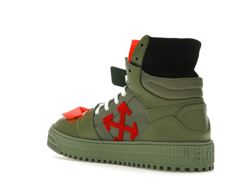 OFF-WHITE Off Court 3.0 Military Green Fuschia