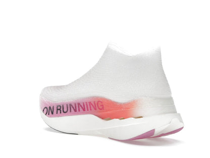 On Running Cloudboom Strike LS White Raspberry