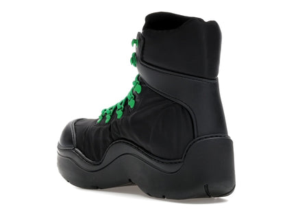 Bottega Veneta Puddle Bomber Black Green
