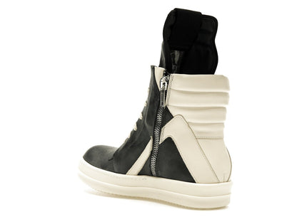 Rick Owens Lido Geobasket Black Milk