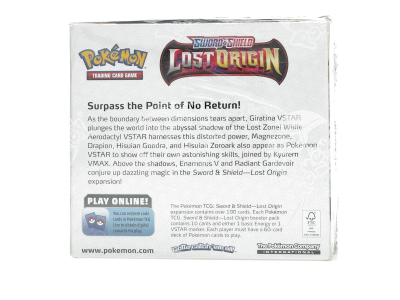 Pokémon TCG Sword & Shield Lost Origin Booster Box