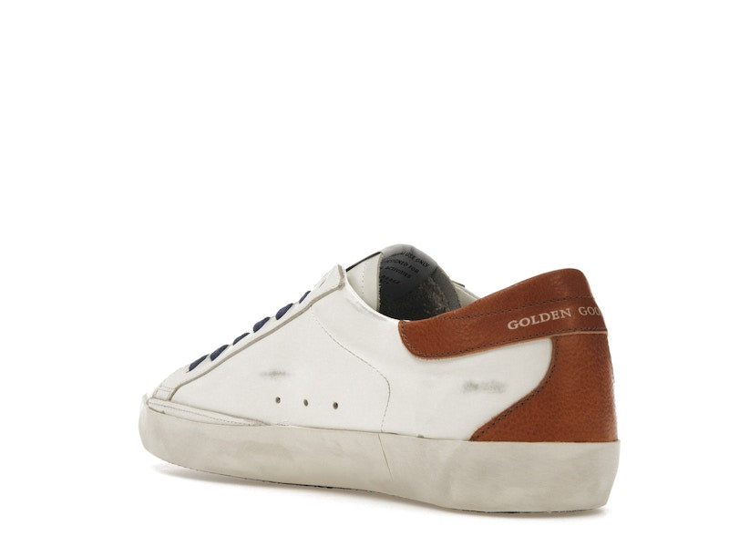 Golden Goose Super-Star White Ice Brown Blue