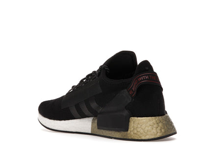 adidas NMD V2 Core Black Gold Metallic