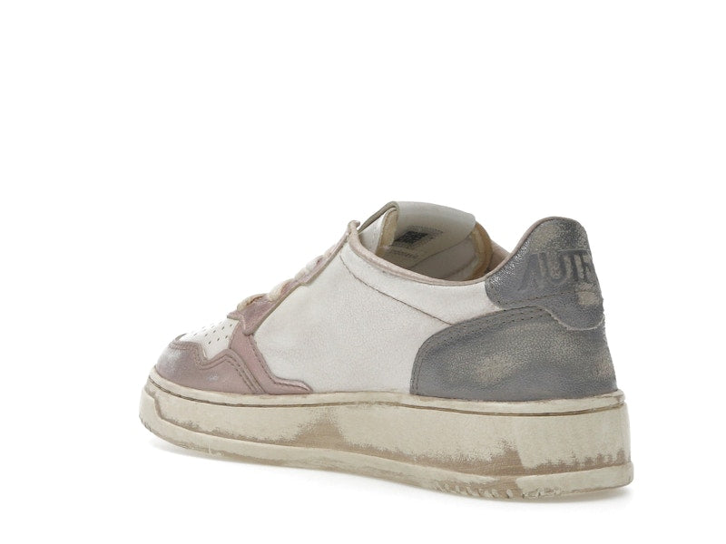 Autry Medalist Low Super Vintage White Rose Blackboard (Women's)