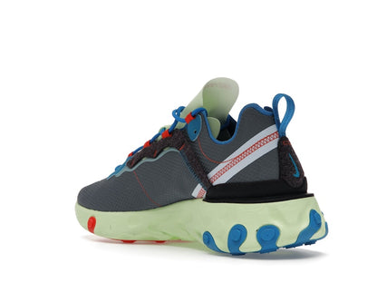 Nike React Element 55 Volt Dark Grey Photo Blue