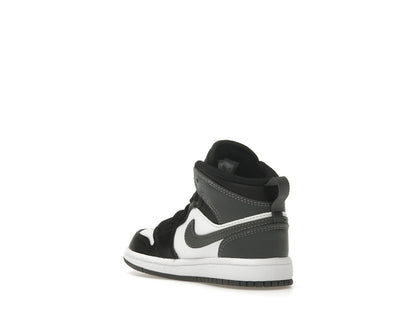 Jordan 1 Mid Black White Iron Grey (PS)