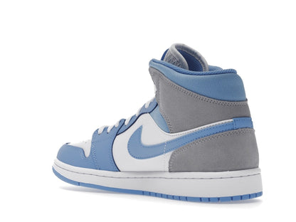 Jordan 1 Mid University Blue Grey