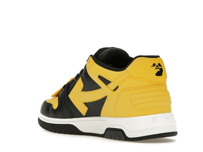 OFF-WHITE Out Of Office OOO Low Tops Black Yellow