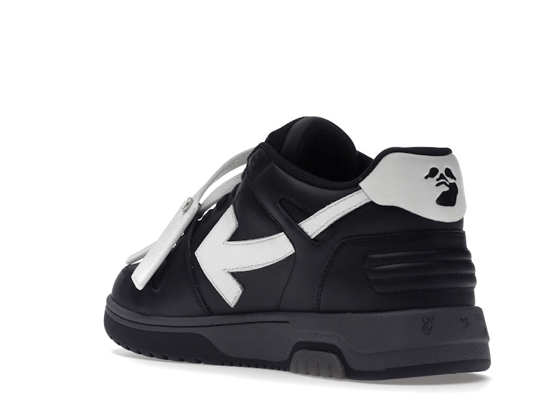 OFF-WHITE Out Of Office OOO Low Tops Black Grey White SS22