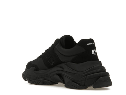 Balenciaga Triple S Nylon Black