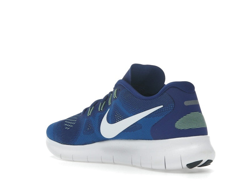 Nike Free Rn 2017 Deep Royal Blue White-Soar