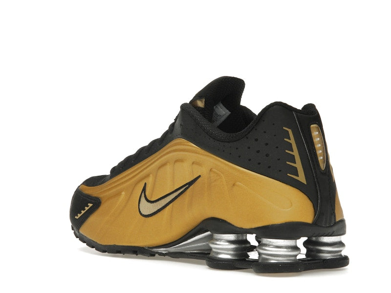 Nike Shox R4 Black Metallic Gold (Women's)