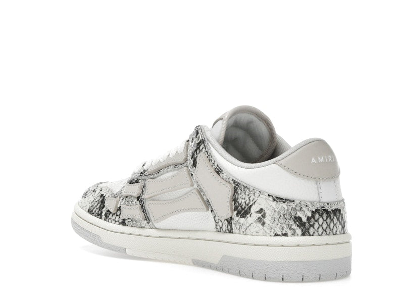 AMIRI Skel Top Low Snake Alabaster