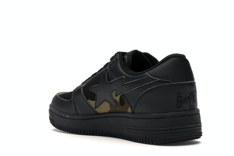 Bape 1st Camo Bape Sta Low Black
