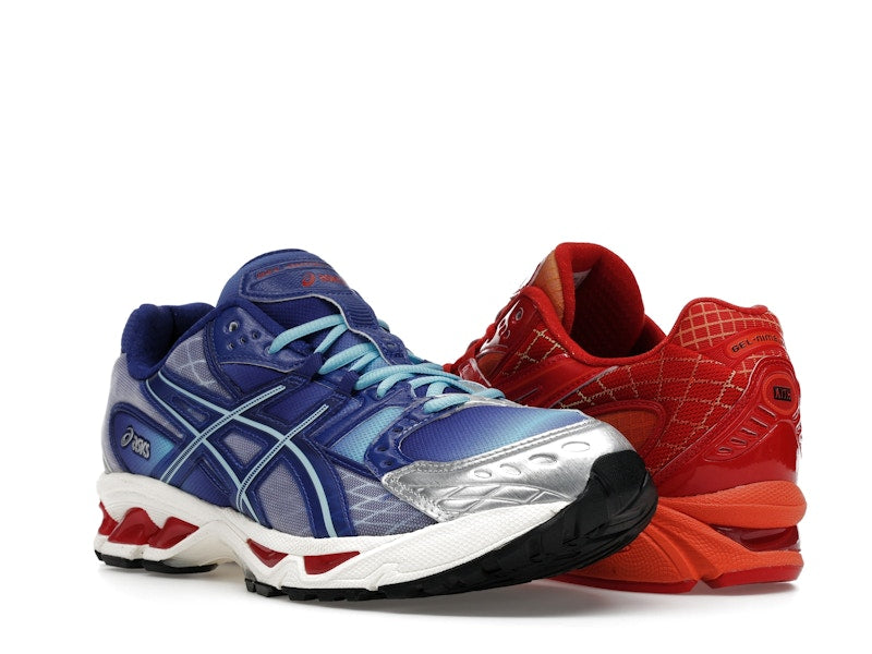 ASICS Gel-Nimbus 10.1 Kith Marvel vs. Capcom Iron Man vs. Mega Man Sealed Box (Comic Included)