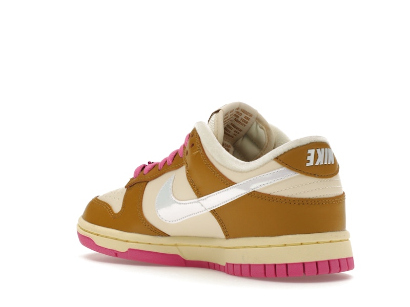 Nike Dunk Low SE Just Do it Bronzine Pink (Women's)