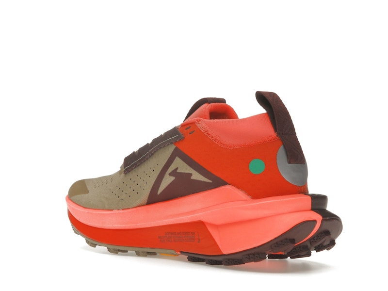Nike ZoomX Zegama 2 Khaki Hyper Crimson Burgundy Crush White