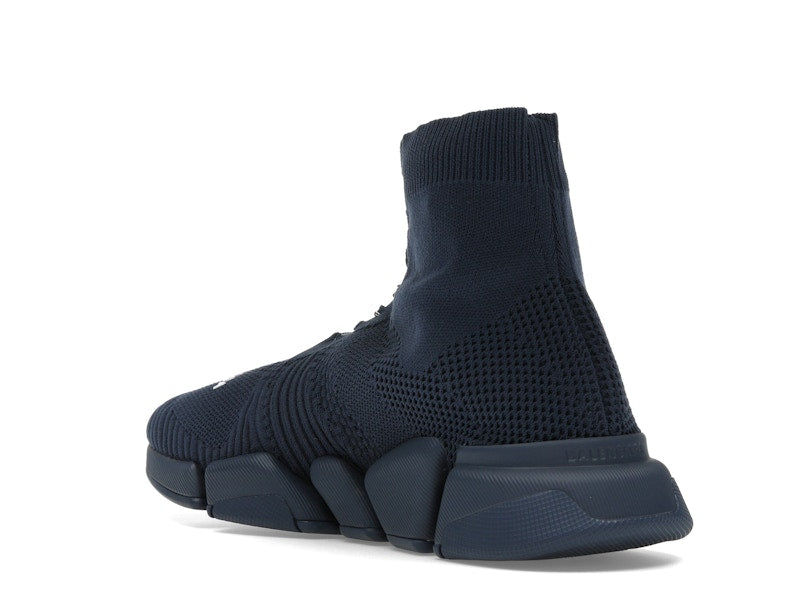Balenciaga Speed 2.0 Lace Up Recycled Dark Blue