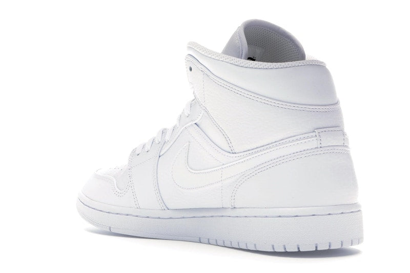 Jordan 1 Mid Triple White (2018)