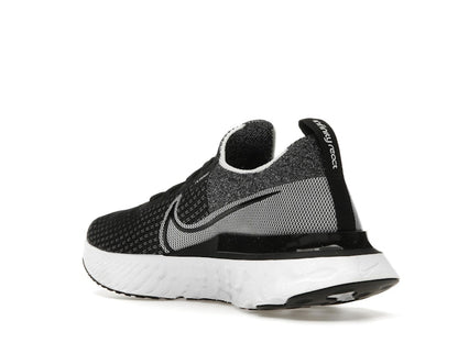 Nike React Infinity Run Flyknit Black White (Women's)