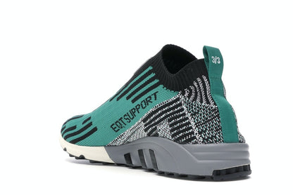 adidas EQT Support Sock Core Black Sub Green