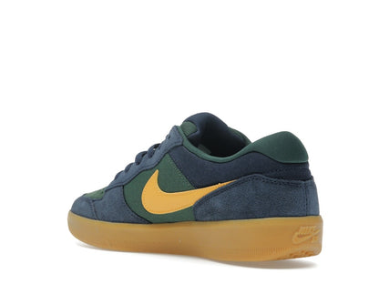 Nike SB Force 58 Midnight Navy Fir Gum Light Brown University Gold