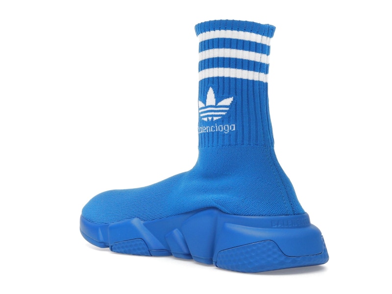 Balenciaga x adidas Speed Trainer Blue White