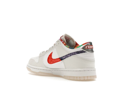 Nike Dunk Low White Multi-Color Paisley (GS)