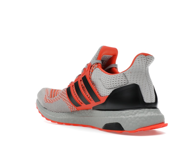 adidas Ultra Boost 1.0 Core Black Impact Orange Grey Two