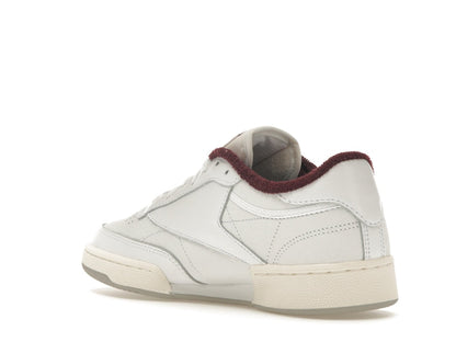 Reebok Club C 85 Packer Shoes Chalk White Maroon