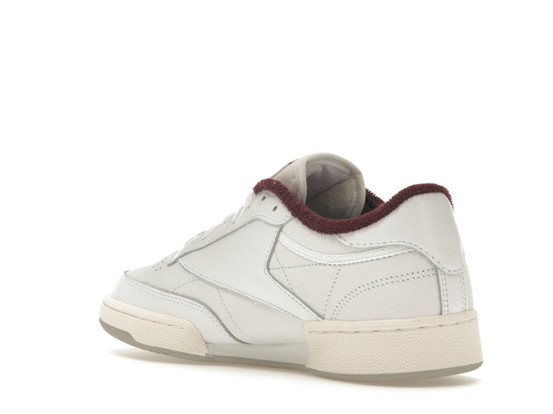 Reebok Club C 85 Packer Shoes Chalk White Maroon