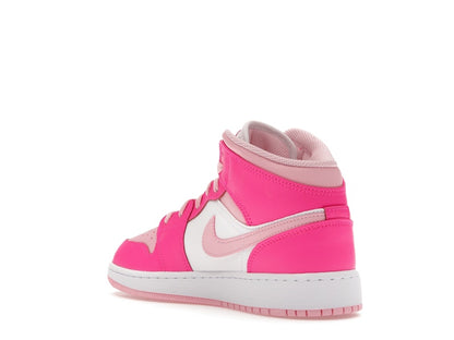 Jordan 1 Mid Fierce Pink (GS)