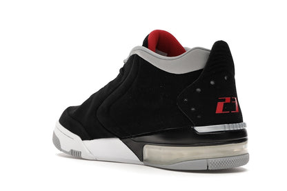 Jordan Big Fund Black Metallic Silver University Red