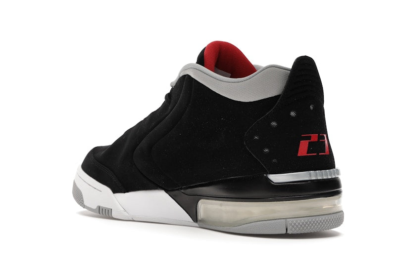 Jordan Big Fund Black Metallic Silver University Red