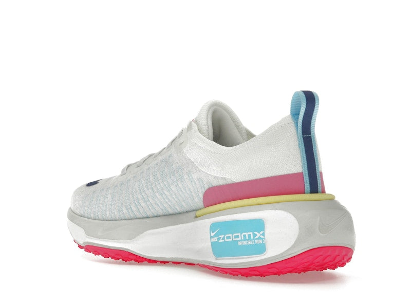 Nike ZoomX Invincible Run 3 White Deep Royal Fierce Pink
