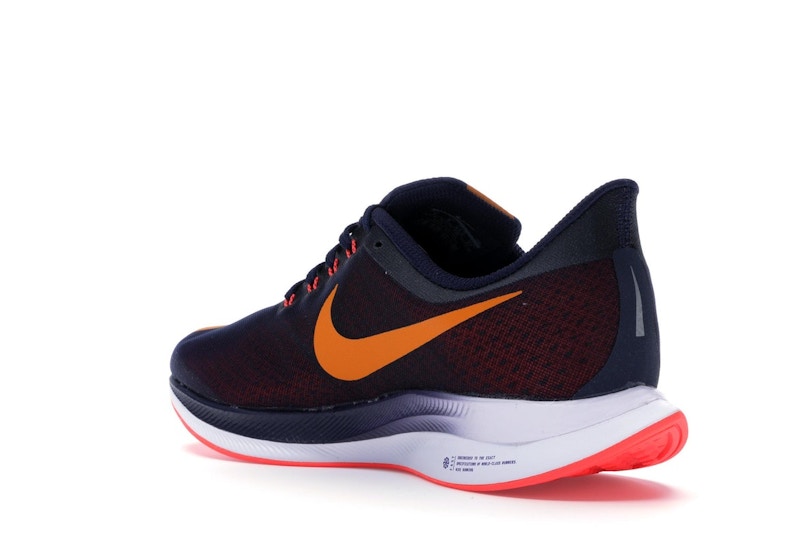 Nike Zoom Pegasus 35 Turbo Blackened Blue Orange Peel