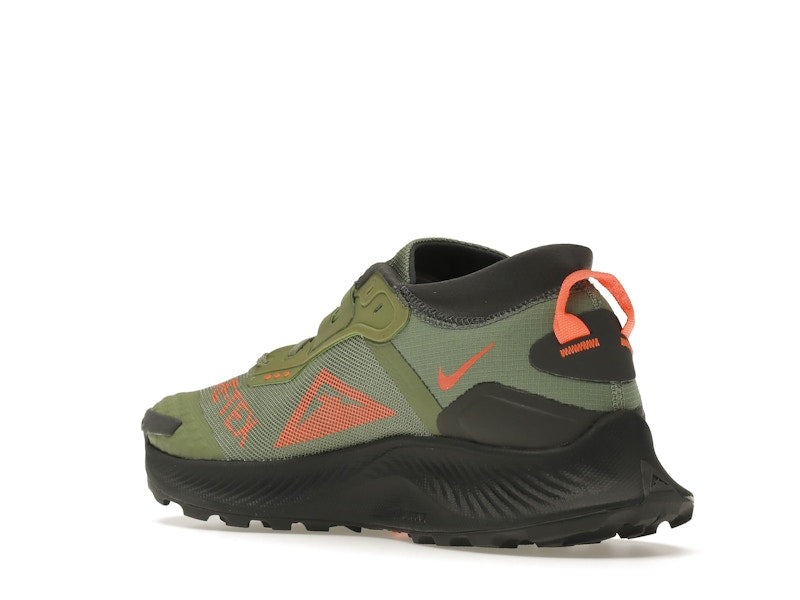 Nike Pegasus Trail 3 Gore-Tex Oil Green Iron Grey Total Orange