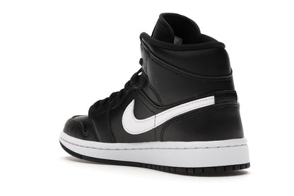 Jordan 1 Mid Black White (Women's)