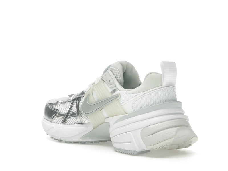 Nike V2K Run Metallic Silver White (Women's)