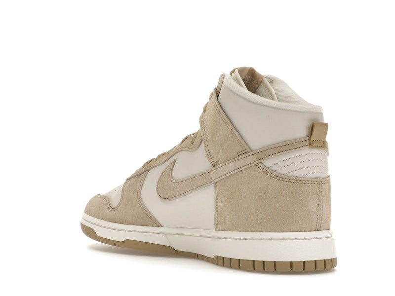 Nike Dunk High Tan Suede White