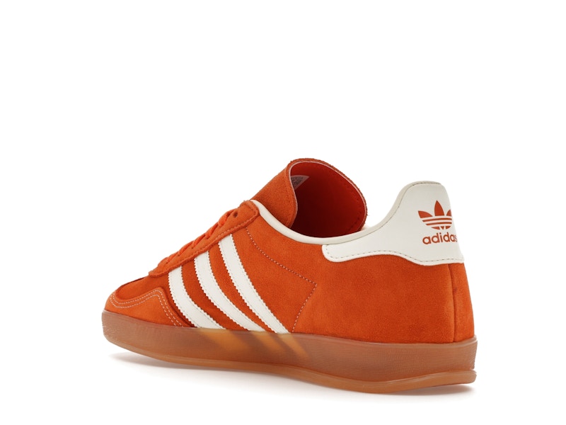 adidas Gazelle Indoor Orange Off White Gold Metallic