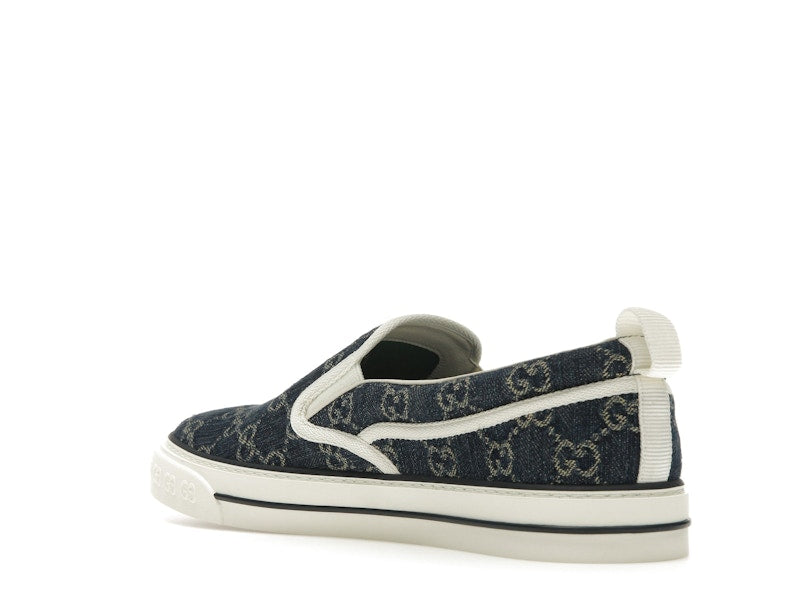 Gucci Tennis 1977 Slip On Denim
